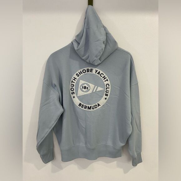 Aeropostale Aero Dwntme Light Blue Zip Up Hoodie Men’s Size XS - Picture 2 of 7